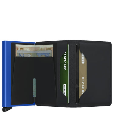 Secrid Matte Slimwallet - Geldbörse RFID 6.8 cm (black-blue) - Ansicht 5