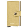 Secrid Miniwallet Pebble - Geldbörse 6cc 10.2 cm RFID (butter yellow)