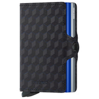 Secrid Optical Twinwallet - Geldbörse 16cc 10 cm RFID (titanium-blue)