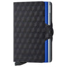 Secrid Optical Twinwallet - Geldbörse 16cc 10 cm RFID (titanium-blue)