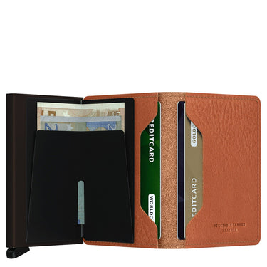 Secrid Vegetable Tanned Slimwallet - Geldbörse RFID 6.8 cm (espresso brown) - Ansicht 4