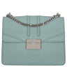 Seidenfelt Roros - Schultertasche 21 cm (dusty aqua)