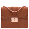 Seidenfelt Roros - Schultertasche 21 cm (red brown)
