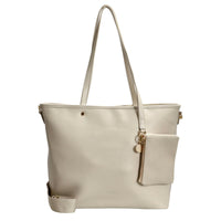 Seidenfelt Selje - Shopper 43 cm (cream)