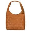 Seidenfelt SFM204 - Schoudertas 30 cm (caramel/gold)
