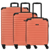 Somko Line - Set de trolley à 4 roulettes 3 pièces (coral)