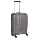 Somko Wave - 4-Rollen Kabinentrolley S 55 cm (anthrazit) - Ansicht 5