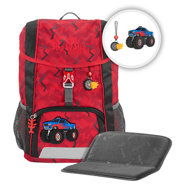 Step by Step KID - Rucksack-Set 3tlg. 35 cm (Monster Truck Rocky) - Ansicht 4