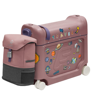 Stokke® JetKids™ Reiseset BedBox 46 cm Set 2 tlg. - 4-Rollen-Kabinentrolley (hazy lilac) - Ansicht 2