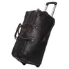 The Chesterfield Brand Jayven - Sac de voyage à roulettes en cuir 60 cm (black)