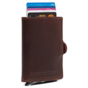 The Chesterfield Brand Lagos - Kreditkartenetui 6cc 10 cm RFID (braun)