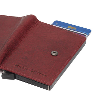 The Chesterfield Brand Prague - Kreditkartenetui 6cc 10 cm RFID (red) - Ansicht 5