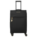 Travelite BARBARA Stepp - 4-Rollen-Trolley M 68 cm erw. (schwarz)