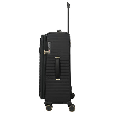 Travelite BARBARA Stepp - 4-Rollen-Trolley M 68 cm erw. (schwarz) - Ansicht 3