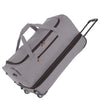 Travelite Basics - Wheeled Travel Bag 98/119L 70 cm expandable (grey/orange)