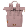 Travelite Basics Short Handle - Rolltop Rucksack 46 cm (smokey rose)