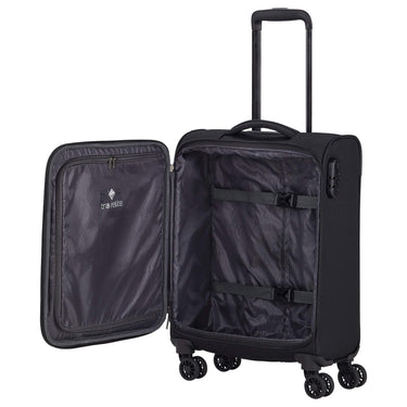 Travelite Chios - 4-Rollen-Kabinentrolley S 55 cm (schwarz) - Ansicht 6