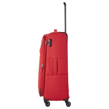Travelite Chios - 4-Rollen-Trolley L 78 cm erw. (rot) - Ansicht 3