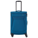 Travelite Chios - 4-Rollen-Trolley M 67 cm erw. (petrol)