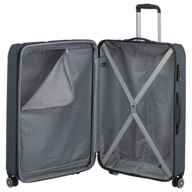 Travelite City - 4-Rollen-Trolley erw. L 77 cm (marine) - Ansicht 6