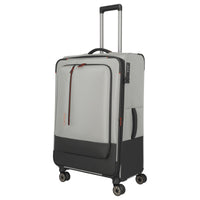 Travelite Crosslite - 4-Rollen-Trolley L 77 cm erw. (natur) - Ansicht 2