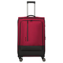 Travelite Crosslite - 4-Rollen-Trolley L 77 cm erw. (red)