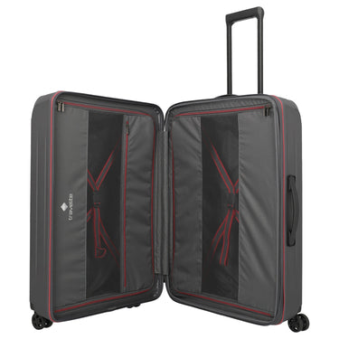 Travelite Dynamiic - 4-Rollen-Trolley L 76 cm erw. (anthrazit) - Ansicht 6