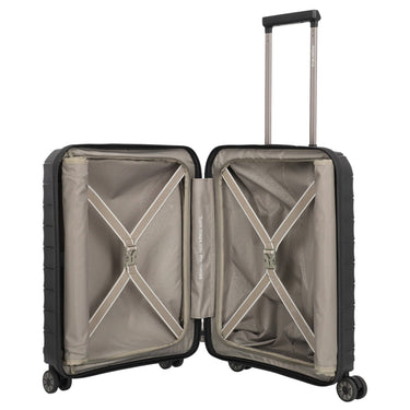 Travelite Mooby - 4-Rollen-Kabinentrolley mit Vortasche S 55 cm (black) - Ansicht 6
