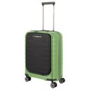 Travelite Mooby - 4-Rollen-Kabinentrolley mit Vortasche S 55 cm (grün) - Ansicht 2