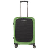 Travelite Mooby - 4-Rollen-Kabinentrolley mit Vortasche S 55 cm (grün)