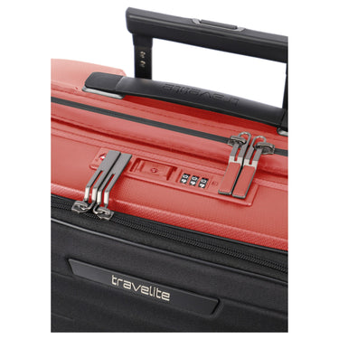 Travelite Mooby - 4-Rollen-Kabinentrolley mit Vortasche S 55 cm (rot) - Ansicht 10