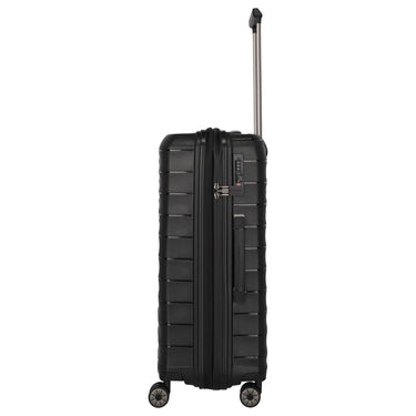 Travelite Mooby - 4-Rollen-Trolley M 66 cm erw. (black) - Ansicht 3