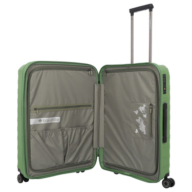 Travelite Mooby - 4-Rollen-Trolley M 66 cm erw. (grün) - Ansicht 7
