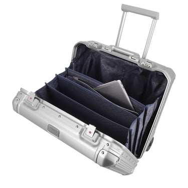 Travelite Next - 2-Rollen-Businesstrolley 45 cm (silver) - Ansicht 7