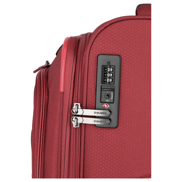 Travelite Skaii - 4-Rollen-Trolley M 67 cm erw. (abendrot) - Ansicht 9
