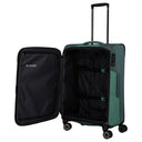 Travelite Viia - 4-Rollen-Trolley M 67 cm erw. (Eukalyptus) - Ansicht 6