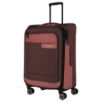 Travelite Viia - 4-Rollen-Trolley M 67 cm erw. (Frühlingsrose) - Ansicht 2