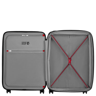 Wenger Oryson - 4-Rollen-Trolley 65 cm erw. (black/red) - Ansicht 5