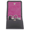Windrose Merino Moda - Manicure Set 11 cm (schwarz, innen pink)
