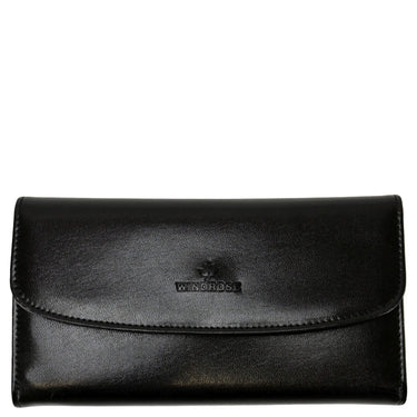 Windrose Merino - Schmucktasche 20 cm (schwarz) - Markenkoffer