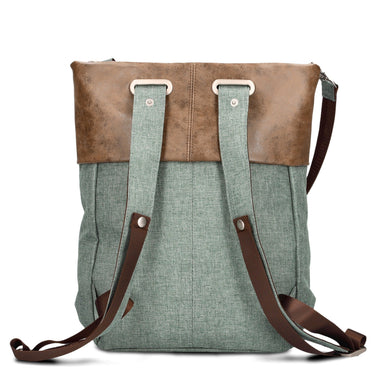 zwei Olli OR12 - Umhängetasche/Rucksack 34 cm (eucalyptus) - Ansicht 4